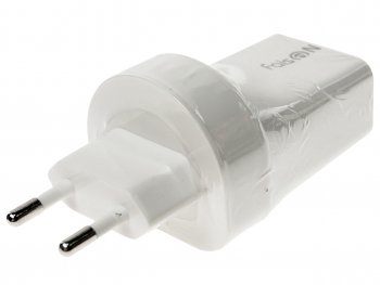 379 р. Устройство зарядное в розетку 3 USB 2.1A FAISON FAISON fs-z-1-979 rapid white  с доставкой в г. Керчь. Увеличить фотографию 1