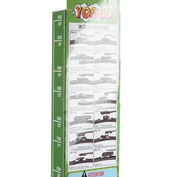 949 р. Щетка стеклоочистителя 550мм бескаркасная YOSHIO YOSHIO fwb-55  с доставкой в г. Керчь. Увеличить фотографию 5