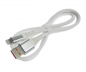 169 р. Кабель iPhone (5-) 1м FAISON FAISON fx24 time white  с доставкой в г. Керчь. Увеличить фотографию 1