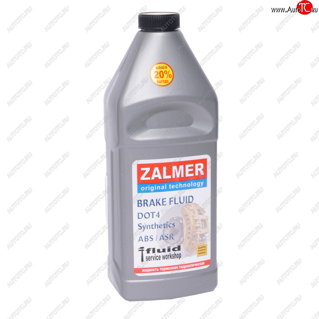 619 р. Жидкость тормозная DOT-4 0.910кг ZALMER ZALMER fz400910  с доставкой в г. Керчь
