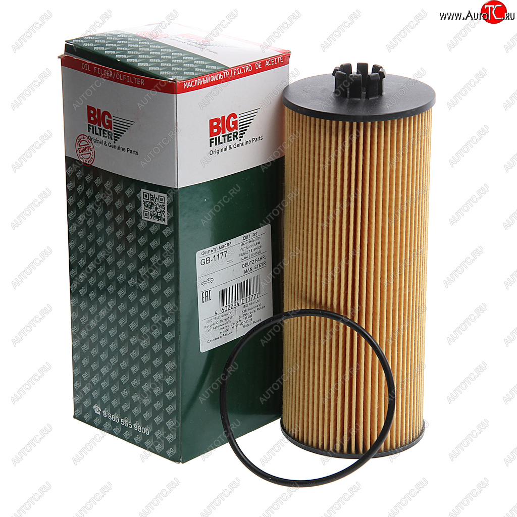 529 р. Фильтр масляный MAN TGA BIG FILTER BIG FILTER gb-1177  с доставкой в г. Керчь