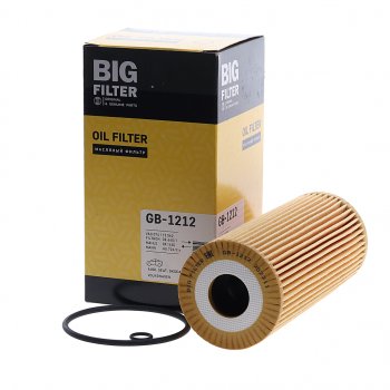 Фильтр масляный VW Crafter (06-) (2.5 TDI) AUDI A3,A4,A6 (1.9 TDI) SKODA Octavia BIG FILTER BIG FILTER gb-1212