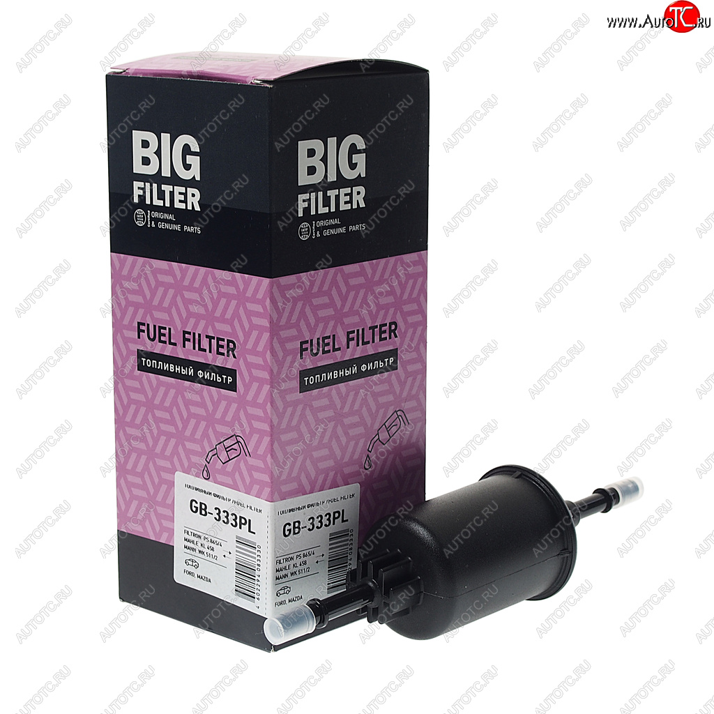 469 р. Фильтр топливный BIG FILTER BIG FILTER gb-333pl BIG FILTER gb-333pl  с доставкой в г. Керчь