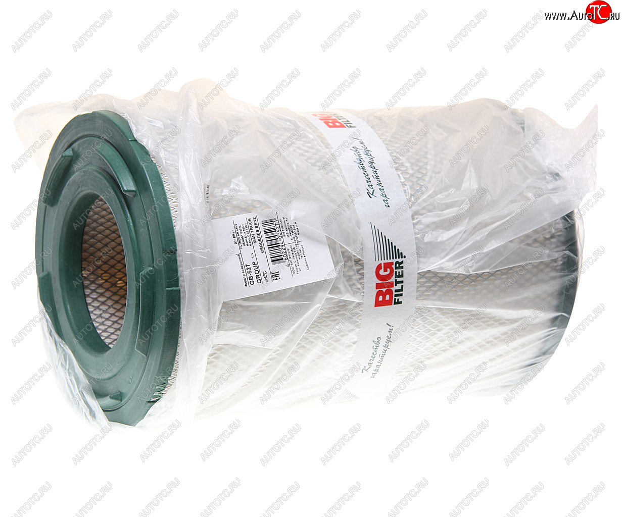 2 679 р. Фильтр воздушный MAN M2000,L2000 BIG FILTER BIG FILTER gb-527 BIG FILTER gb-527  с доставкой в г. Керчь