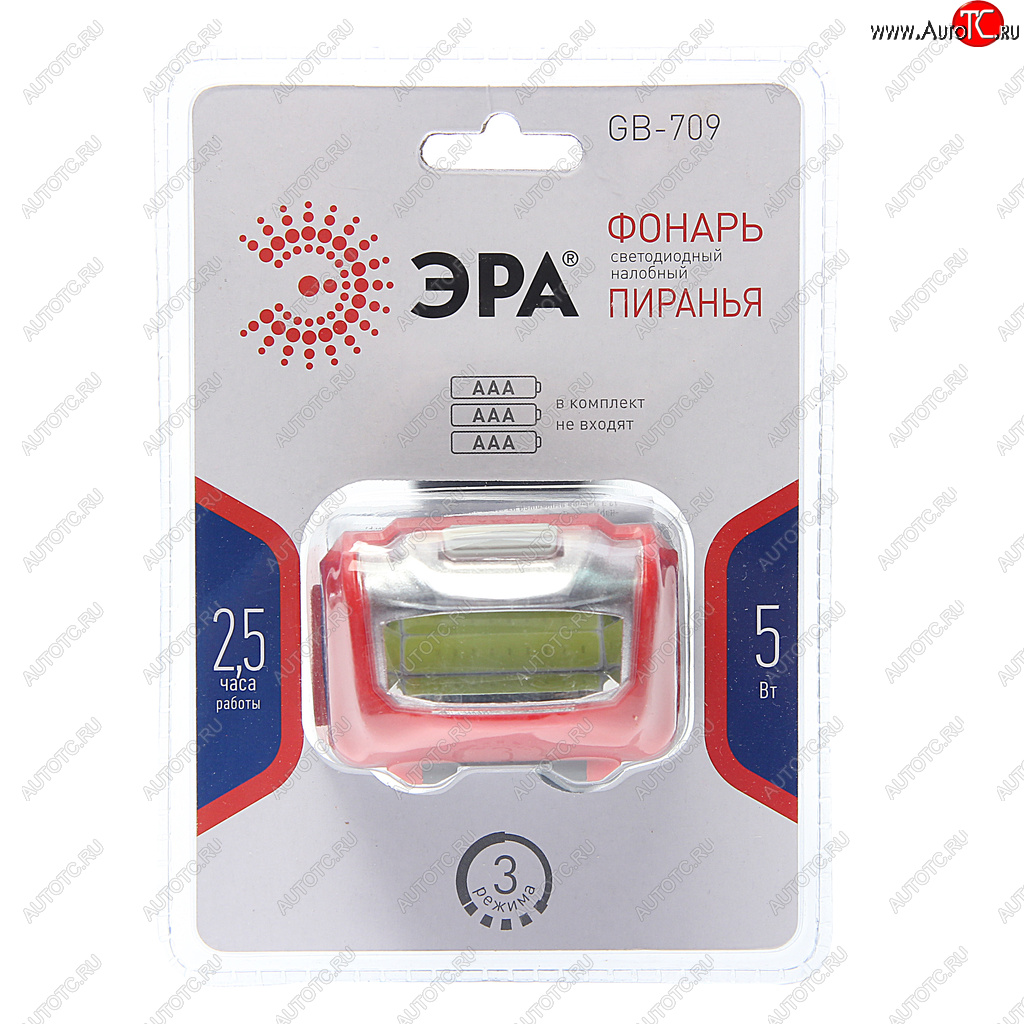284 р. Фонарь налобный ЭРА ЭРА gb-709  с доставкой в г. Керчь