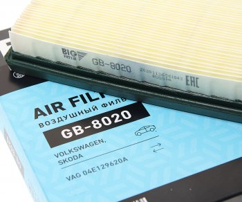 799 р. Фильтр воздушный салона BIG FILTER  Skoda Octavia  A7 (2012-2017), Volkswagen Golf  7 (2012-2017)  с доставкой в г. Керчь. Увеличить фотографию 2