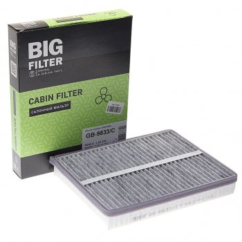 Фильтр воздушный салона ВАЗ-2110-2112 угольный BIG FILTER BIG FILTER gb-9833c BIG FILTER gb-9833c