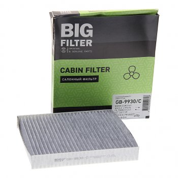 Фильтр воздушный салона MITSUBISHI Lancer (10-) угольный BIG FILTER BIG FILTER gb-9930c BIG FILTER gb-9930c