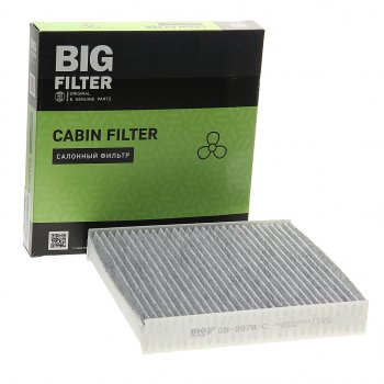 Фильтр воздушный салона RENAULT Logan,Sandero (14-),Clio 4 (13-) BIG FILTER BIG FILTER gb-9978c