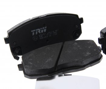 3 699 р. Колодки тормозные передние (4шт.) TRW Hyundai I30 2 GD дорестайлинг универсал (2011-2015)  с доставкой в г. Керчь. Увеличить фотографию 2