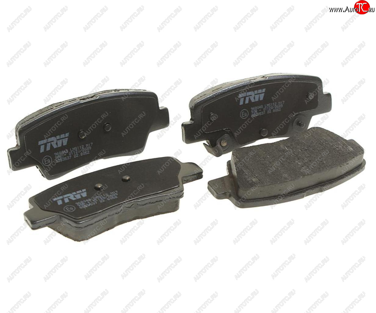 3 099 р. Колодки тормозные задние (4шт.) TRW Hyundai I30 2 GD дорестайлинг универсал (2011-2015)  с доставкой в г. Керчь