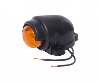 Фонарь габаритный и контурный 1224V (с козырьком, светодиод) оранжевый ЕВРОСВЕТ ЕВРОСВЕТ гф3.19led