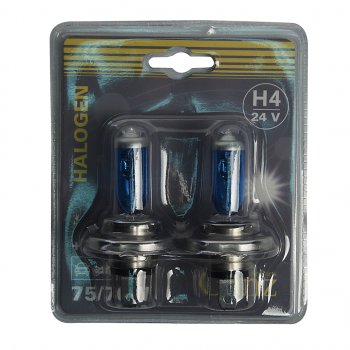 439 р. Лампа 24V H4 7570W P43t +50% блистер (2шт.) GANZ GANZ gip06055  с доставкой в г. Керчь. Увеличить фотографию 1