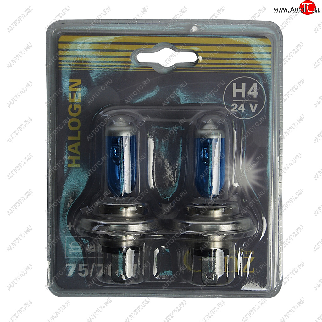 439 р. Лампа 24V H4 7570W P43t +50% блистер (2шт.) GANZ GANZ gip06055  с доставкой в г. Керчь