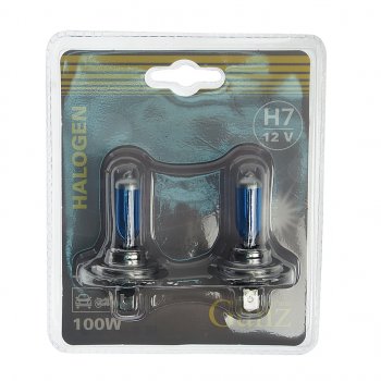 569 р. Лампа 12V H7 100W PX26d +50% блистер (2шт.) GANZ GANZ gip06057  с доставкой в г. Керчь. Увеличить фотографию 1