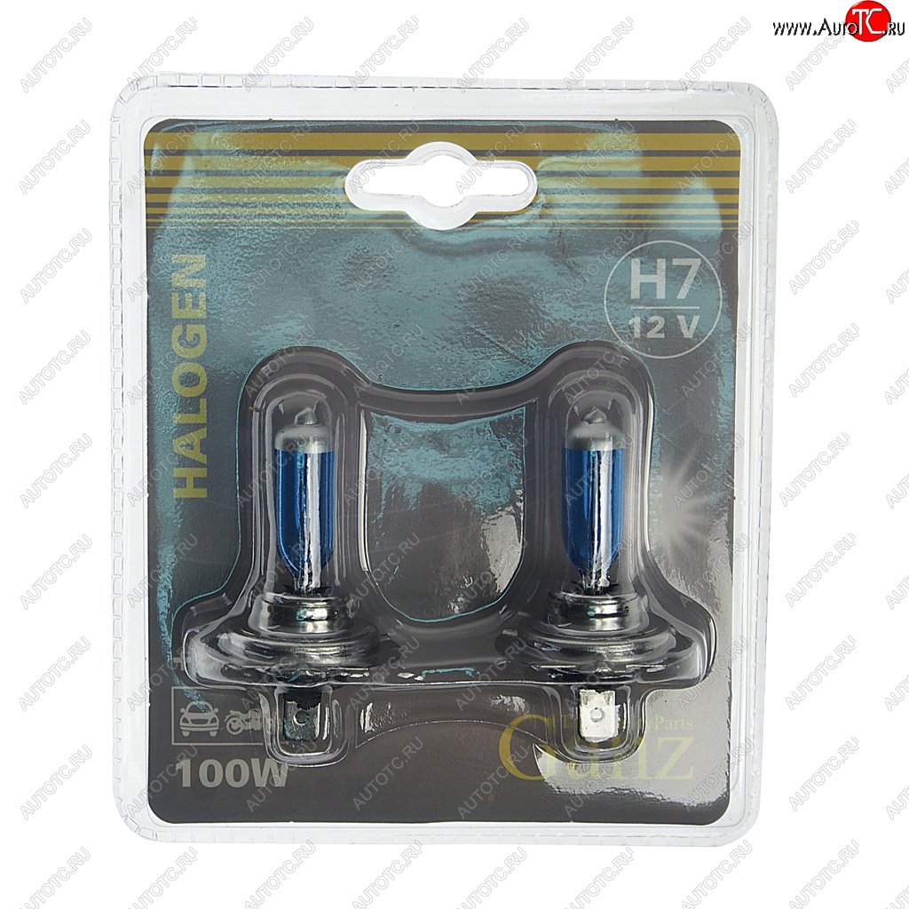 569 р. Лампа 12V H7 100W PX26d +50% блистер (2шт.) GANZ GANZ gip06057  с доставкой в г. Керчь