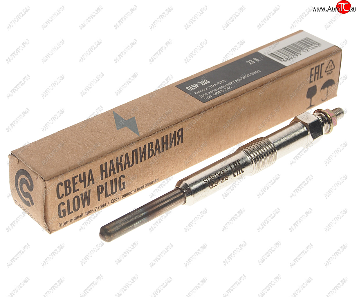 769 р. Свеча накаливания ГАЗ,ЗИЛ-5301 24V STARTVOLT STARTVOLT glsp 203  с доставкой в г. Керчь