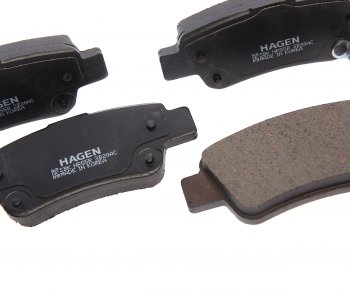 2 399 р. Колодки тормозные задние (4шт.) SANGSIN Honda CR-V RE1,RE2,RE3,RE4,RE5,RE7 дорестайлинг (2007-2010)  с доставкой в г. Керчь. Увеличить фотографию 2