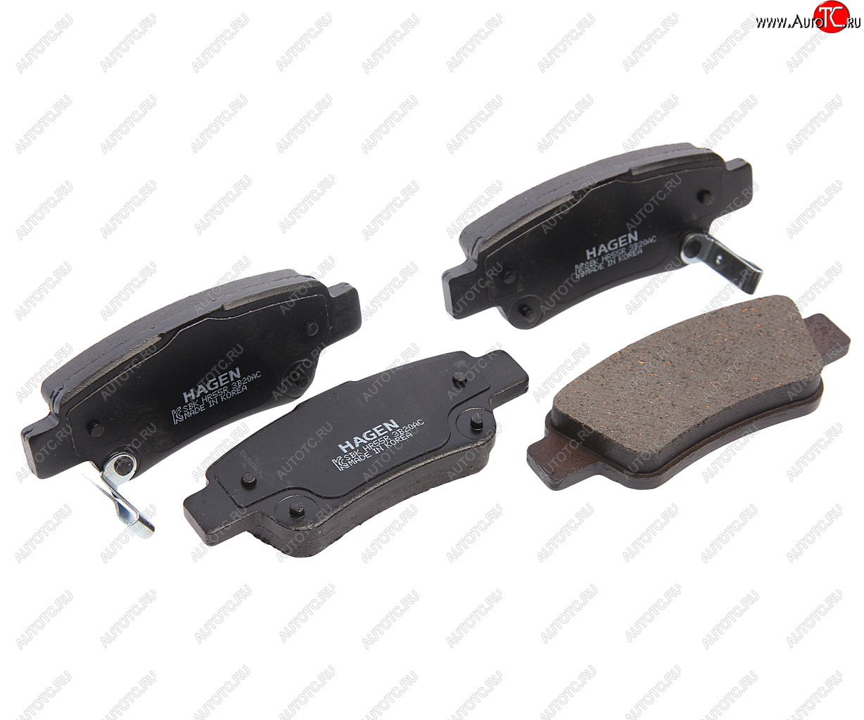 2 399 р. Колодки тормозные задние (4шт.) SANGSIN Honda CR-V RE1,RE2,RE3,RE4,RE5,RE7 дорестайлинг (2007-2010)  с доставкой в г. Керчь