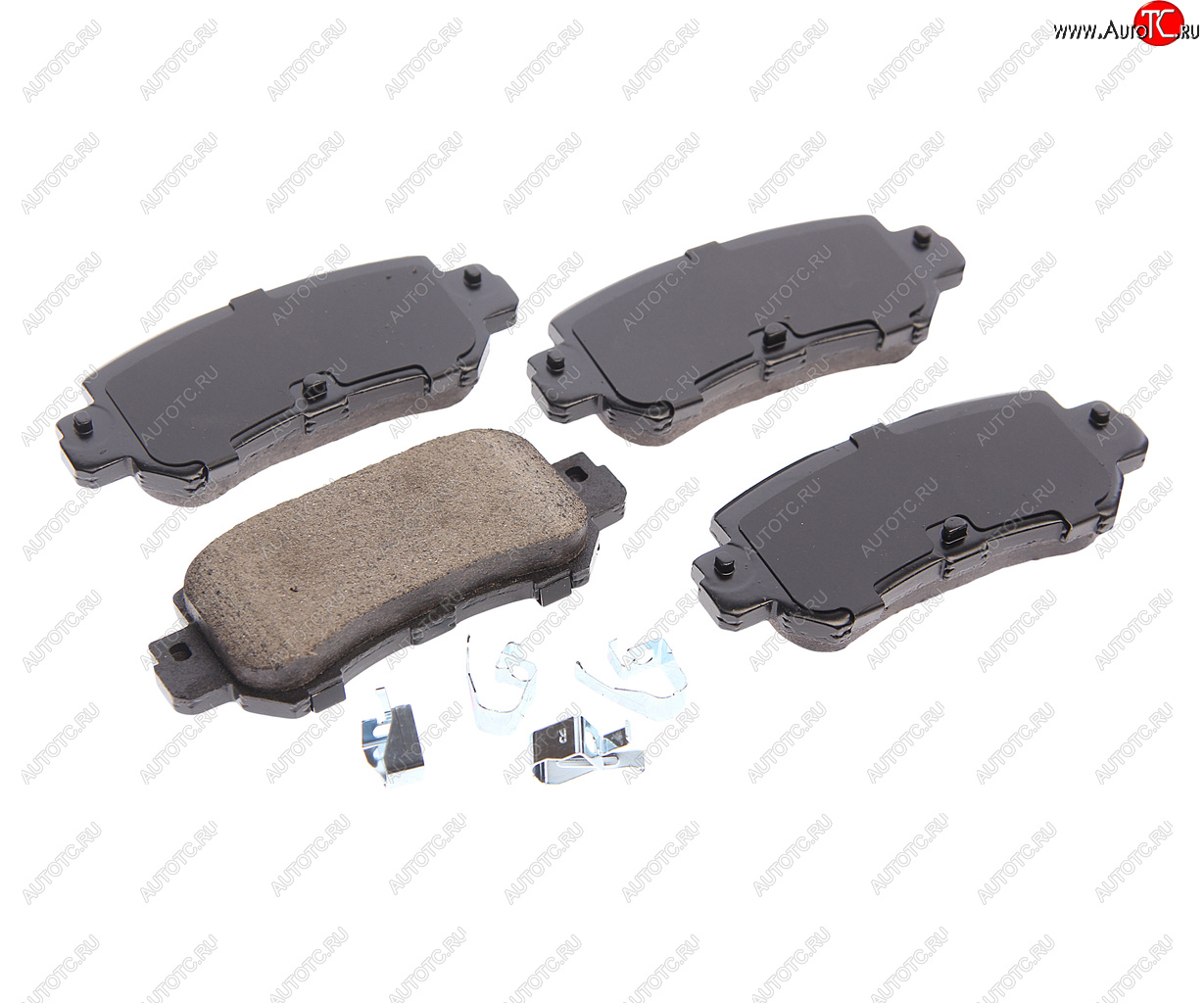 2 399 р. Колодки тормозные задние (4шт.) SANGSIN Mazda CX-5 KE дорестайлинг (2011-2014)  с доставкой в г. Керчь