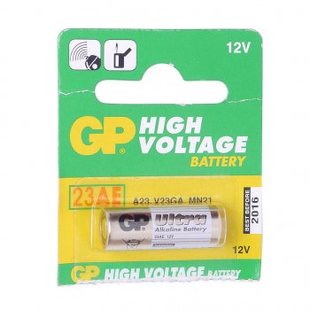 Батарейка A23 3LR50 12V (пульт сигнализации) блистер 5шт. (цена за 1шт.) Alkaline High Voltage GP GP gp-23a