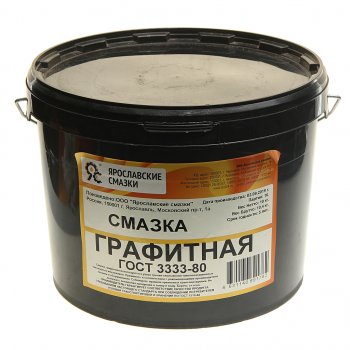 2 399 р. Смазка графитовая 10кг ЯРОСЛАВСКИЕ СМАЗКИ ЯРОСЛАВСКИЕ СМАЗКИ гр-10  с доставкой в г. Керчь. Увеличить фотографию 1