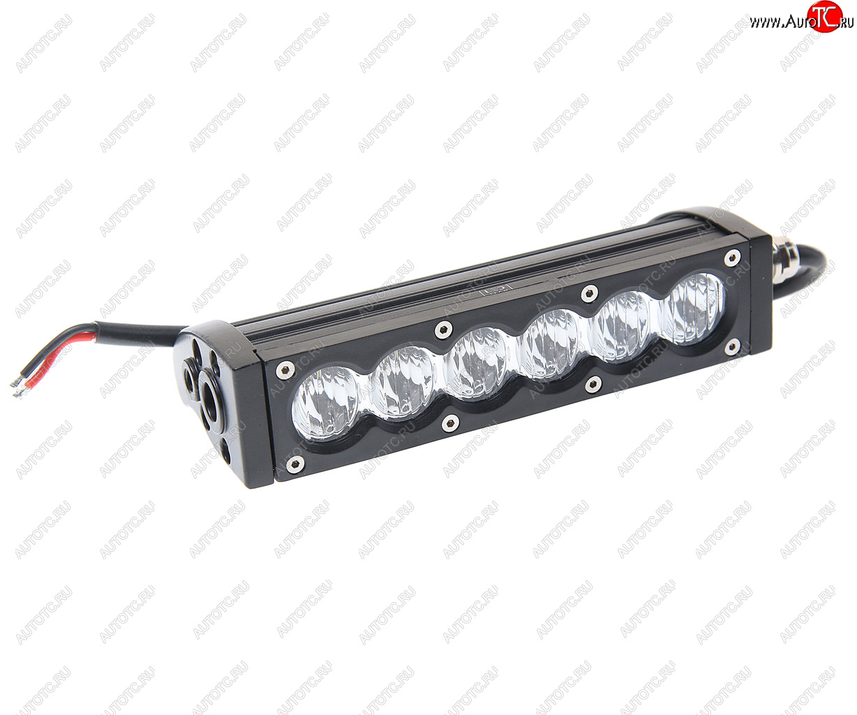 4 649 р. Балка светодиодная 1224V 30W (6 светодиодов) 180х46х74мм (ближний свет) однорядная LED LT LED TECHNOLOGY gr-23030f  с доставкой в г. Керчь