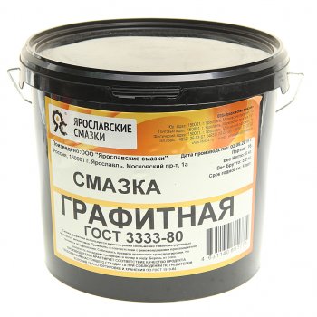 1 199 р. Смазка графитовая 5кг ЯРОСЛАВСКИЕ СМАЗКИ ЯРОСЛАВСКИЕ СМАЗКИ гр-5  с доставкой в г. Керчь. Увеличить фотографию 1