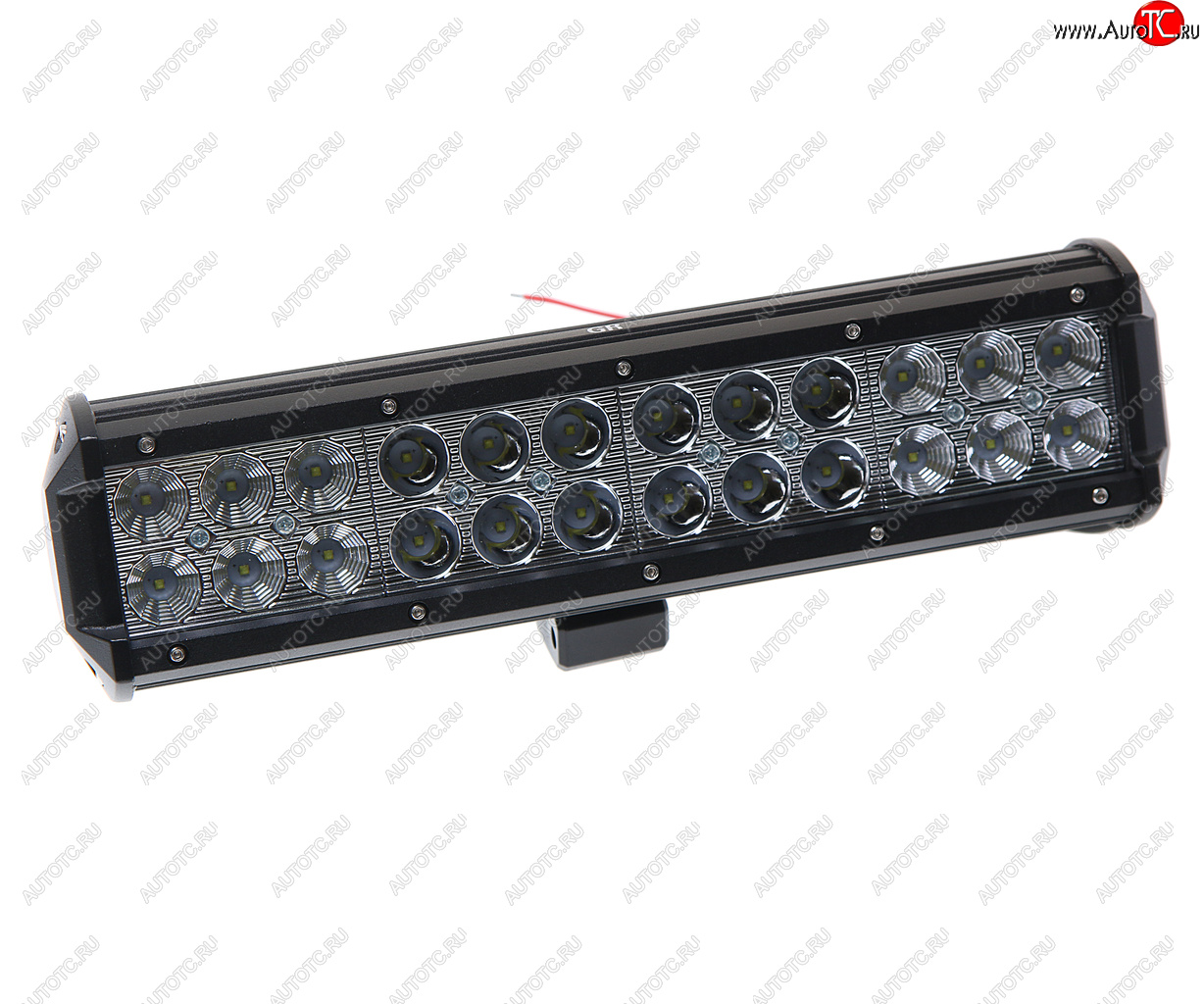 3 199 р. Балка светодиодная 1224V 72W (24 светодиода) 300х85х65мм (комбинированный свет) двухрядная LED LT LED TECHNOLOGY gr9-72c  с доставкой в г. Керчь