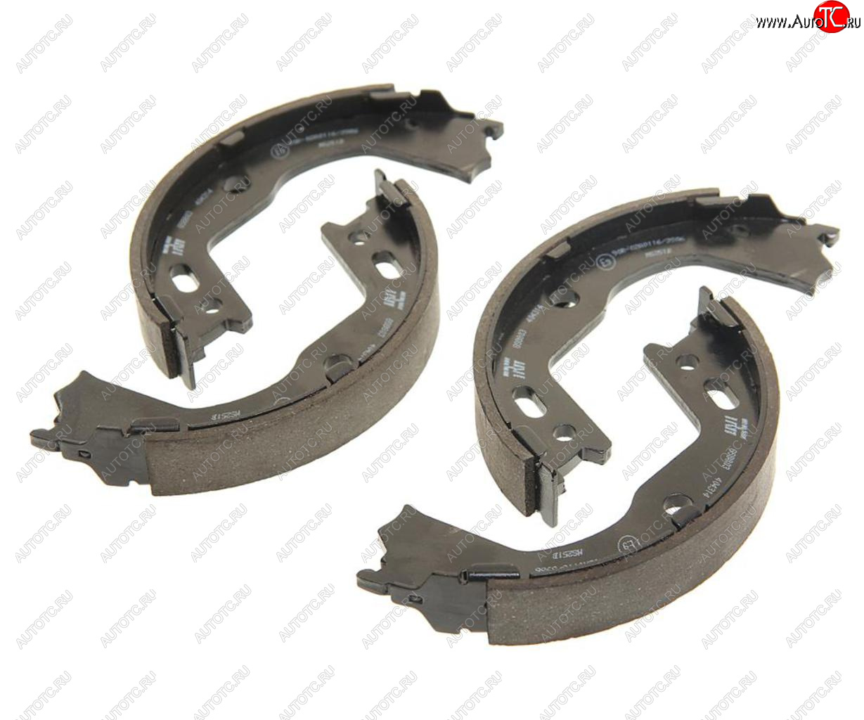 3 299 р. Колодки тормозные HYUNDAI Santa Fe (12-) KIA Sorento (12-) задние барабанные (4шт.) TRW TRW gs8803  с доставкой в г. Керчь