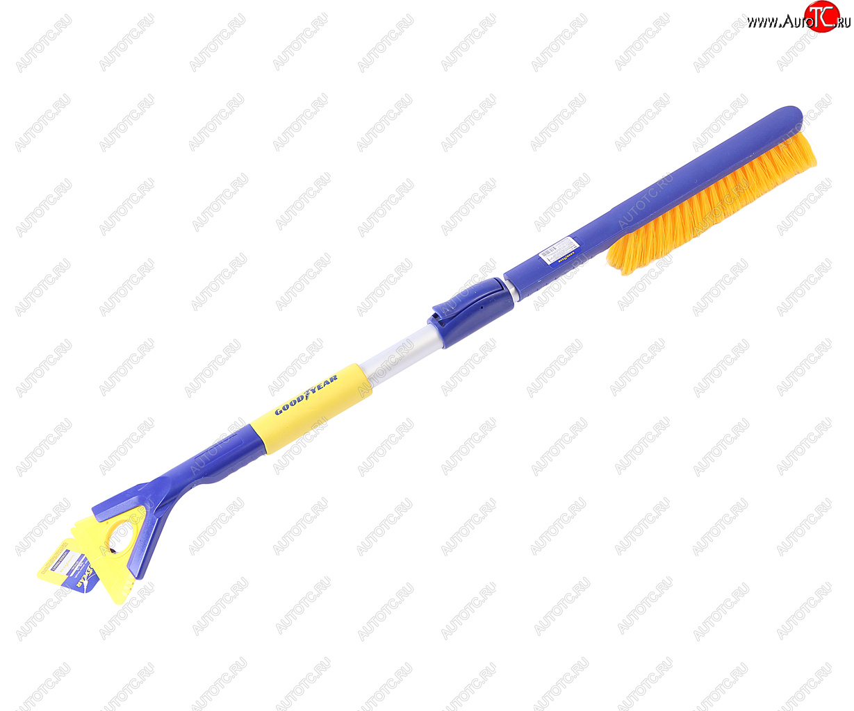 949 р. Щетка со скребком телескопическая 78-100см сине-желтая GOODYEAR GOODYEAR gy000210  с доставкой в г. Керчь