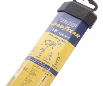 869 р. Щетка стеклоочистителя 450мм бескаркасная Multiclip Frameless GOODYEAR GOODYEAR gy000418  с доставкой в г. Керчь. Увеличить фотографию 4