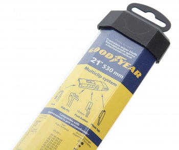 869 р. Щетка стеклоочистителя 530мм бескаркасная Multiclip Frameless GOODYEAR GOODYEAR gy000421  с доставкой в г. Керчь. Увеличить фотографию 2