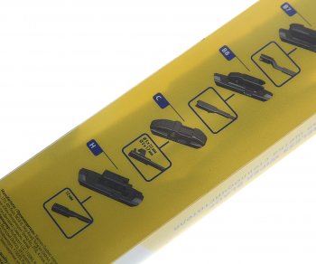 1 059 р. Щетка стеклоочистителя 360мм бескаркасная (8 адаптеров) Premium GOODYEAR GOODYEAR gy000434  с доставкой в г. Керчь. Увеличить фотографию 5