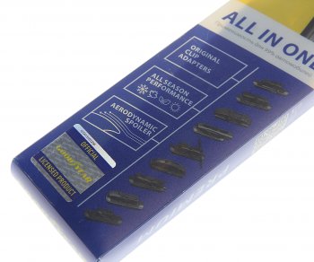 1 039 р. Щетка стеклоочистителя 450мм бескаркасная (8 адаптеров) Premium GOODYEAR GOODYEAR gy000438  с доставкой в г. Керчь. Увеличить фотографию 2