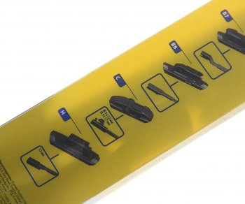 1 039 р. Щетка стеклоочистителя 450мм бескаркасная (8 адаптеров) Premium GOODYEAR GOODYEAR gy000438  с доставкой в г. Керчь. Увеличить фотографию 5