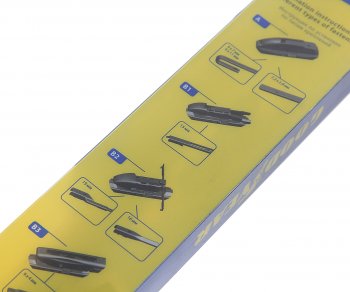 1 059 р. Щетка стеклоочистителя 480мм бескаркасная (8 адаптеров) Premium GOODYEAR GOODYEAR gy000439  с доставкой в г. Керчь. Увеличить фотографию 3