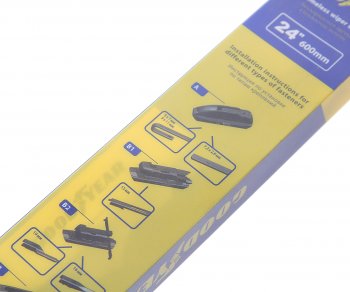 1 059 р. Щетка стеклоочистителя 600мм бескаркасная (8 адаптеров) Premium GOODYEAR GOODYEAR gy000444  с доставкой в г. Керчь. Увеличить фотографию 3