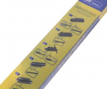 1 059 р. Щетка стеклоочистителя 650мм бескаркасная (8 адаптеров) Premium GOODYEAR GOODYEAR gy000446  с доставкой в г. Керчь. Увеличить фотографию 2