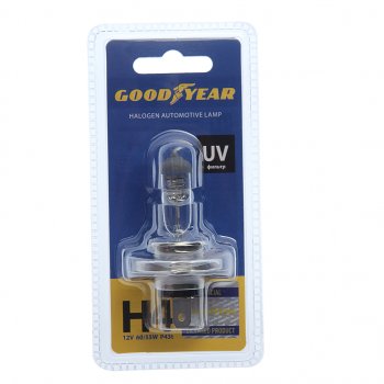 399 р. Лампа 12V H4 6055W P43t блистер (1шт.) GOODYEAR GOODYEAR gy014121  с доставкой в г. Керчь. Увеличить фотографию 1
