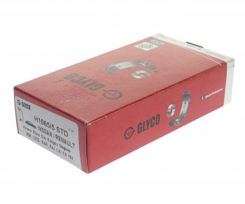 3 499 р. Вкладыши RENAULT Megane (03-) (1.5 DCI K9K) коренные (STD) комплект GLYCO GLYCO h10655std GLYCO h10655std  с доставкой в г. Керчь. Увеличить фотографию 3