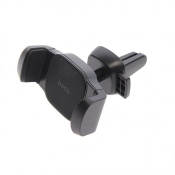 639 р. Держатель телефона на дефлектор HOCO HOCO h14 black  с доставкой в г. Керчь. Увеличить фотографию 1