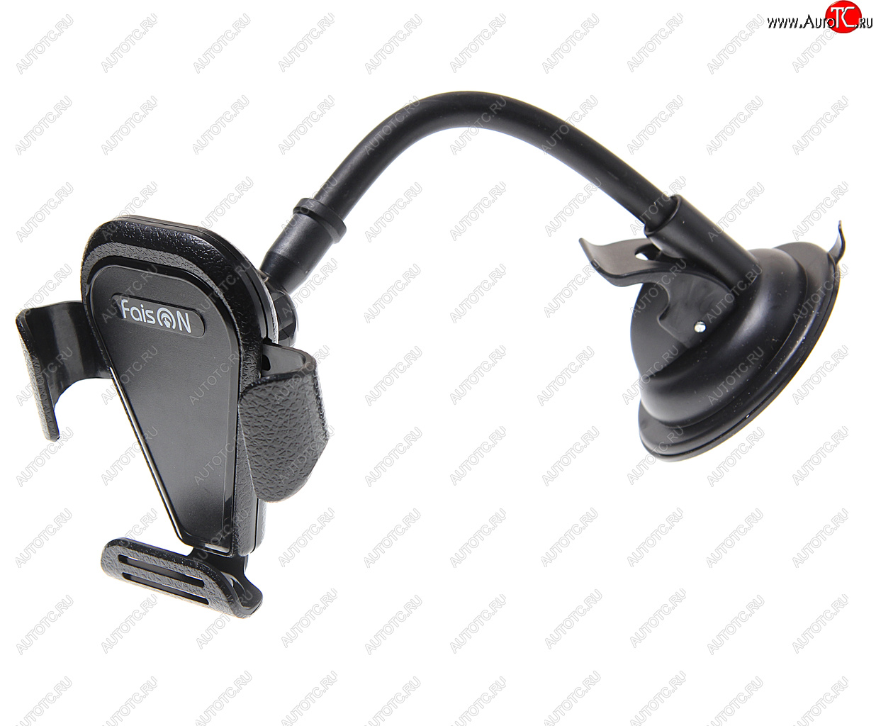 379 р. Держатель телефона универсальный FAISON FAISON h-45 black  с доставкой в г. Керчь