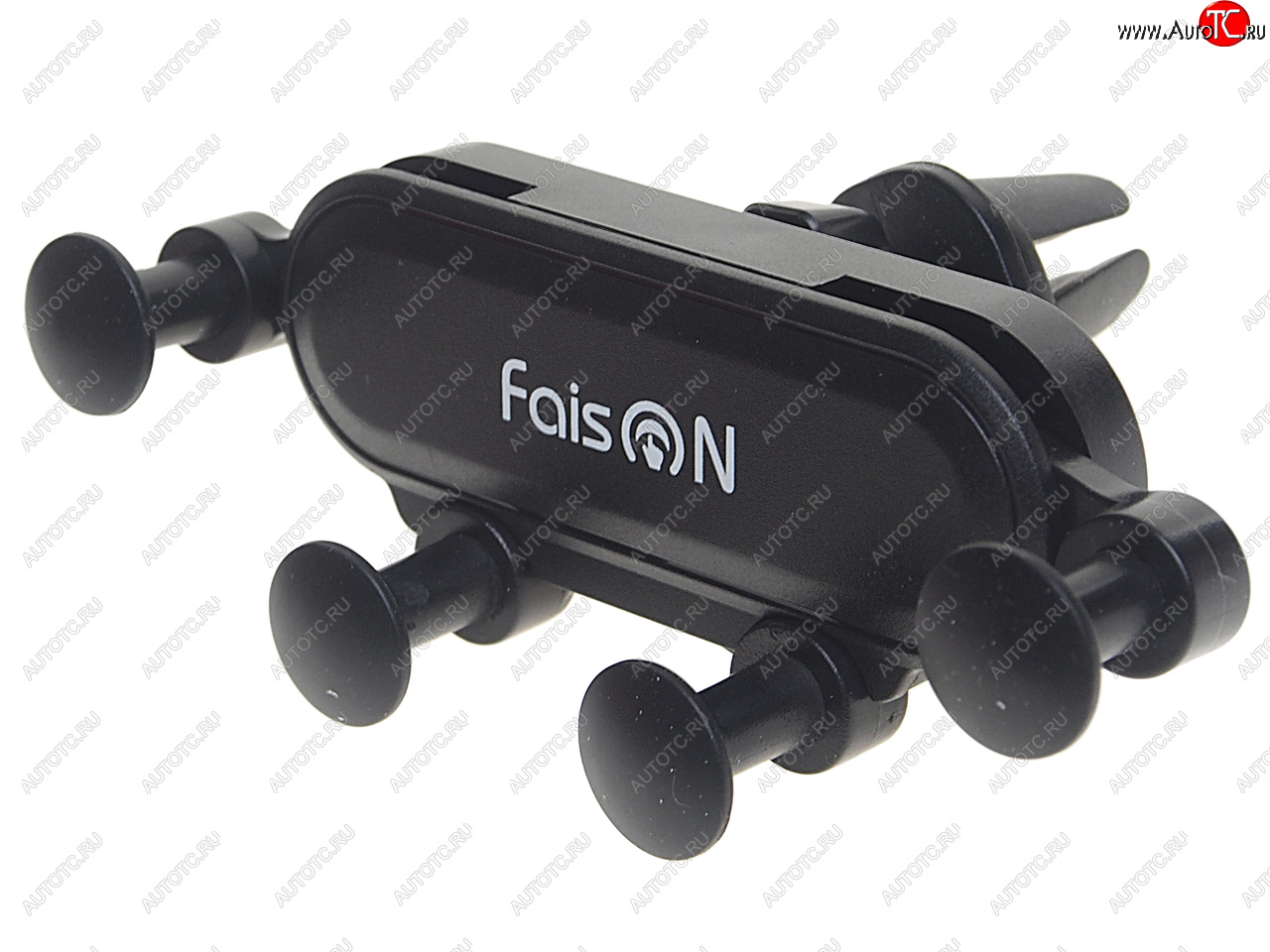 329 р. Держатель телефона на дефлектор FAISON FAISON h-746 black  с доставкой в г. Керчь
