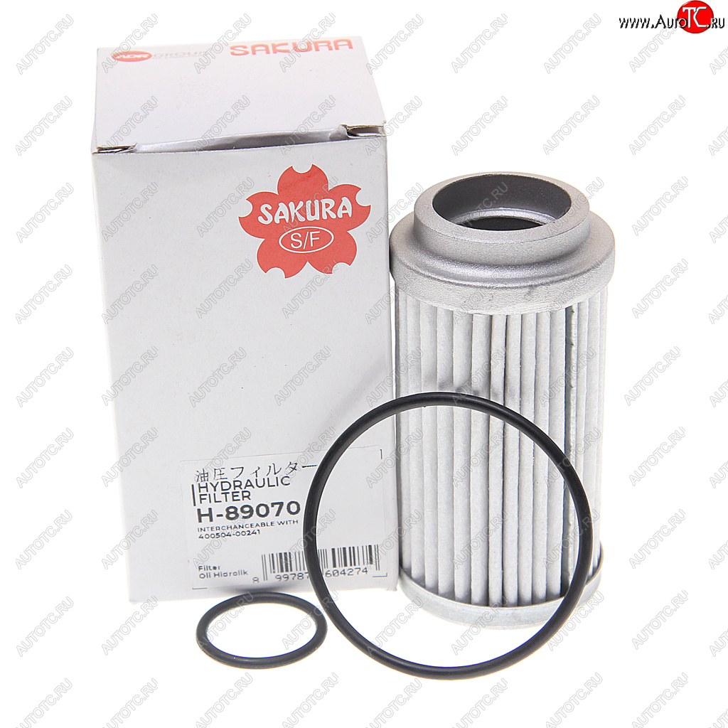 2 349 р. Фильтр гидравлический DOOSAN DX140,DX210,DX350NA,DX360NA SAKURA SAKURA h89070  с доставкой в г. Керчь