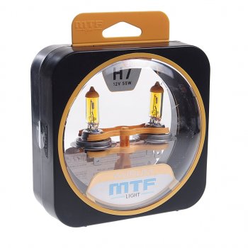 1 779 р. Лампа 12V H7 55W PX26d бокс (2шт.) Aurum MTF MTF hau1207  с доставкой в г. Керчь. Увеличить фотографию 1