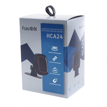 519 р. Держатель телефона универсальный магнитный FAISON FAISON hca24 black  с доставкой в г. Керчь. Увеличить фотографию 3