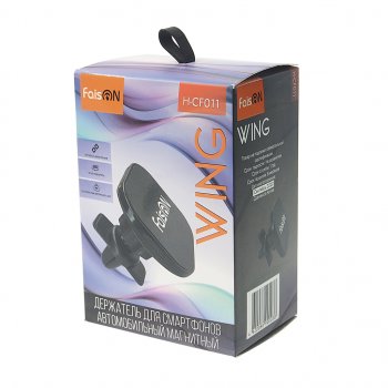 639 р. Держатель телефона на дефлектор магнитный FAISON FAISON h-cf011 black  с доставкой в г. Керчь. Увеличить фотографию 3