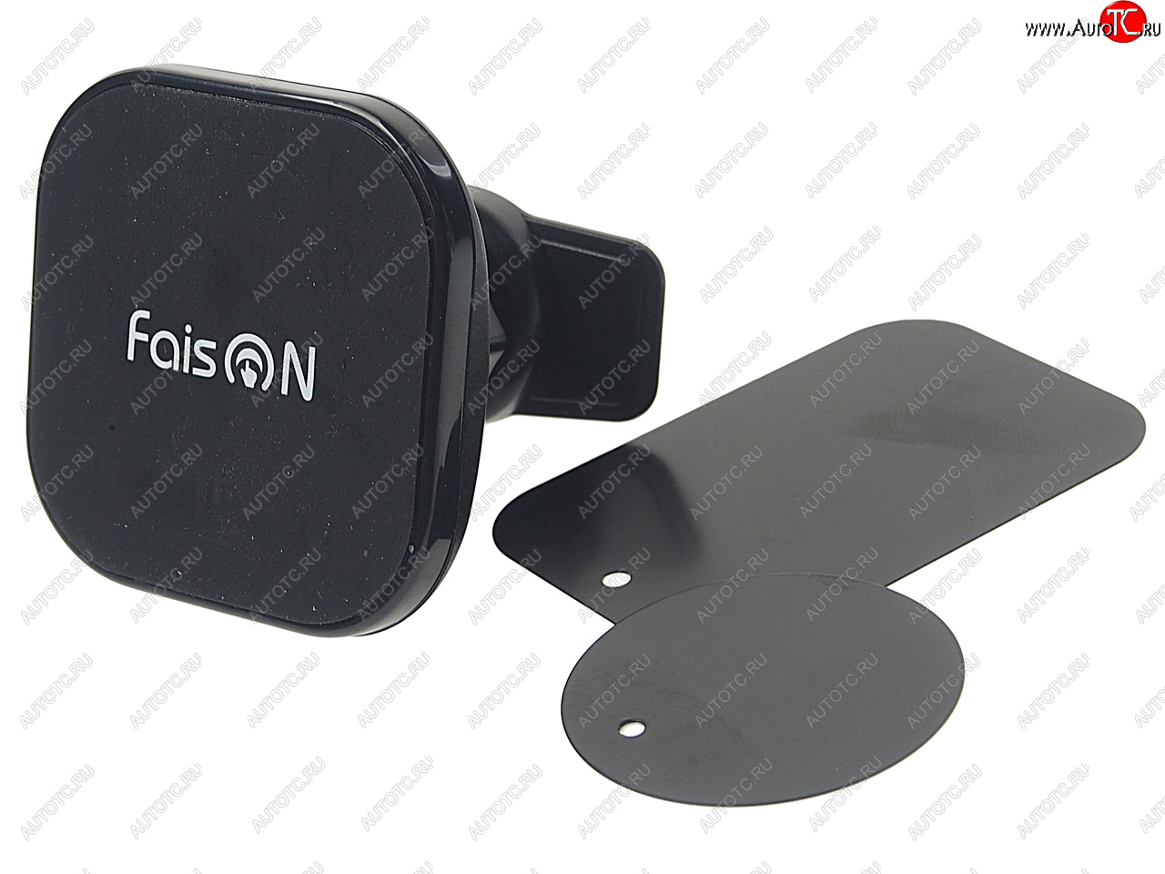 639 р. Держатель телефона на дефлектор магнитный FAISON FAISON h-cf011 black  с доставкой в г. Керчь