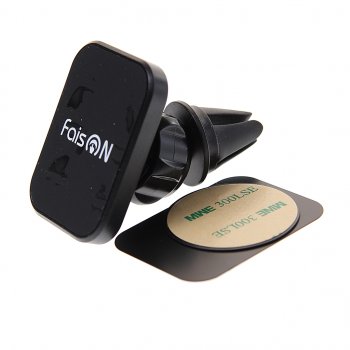 Держатель телефона на дефлектор магнитный FAISON FAISON h-ct018 black
